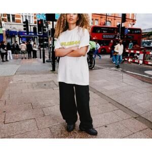 +44 Unisex White Lewis Hamilton Silverstone Home Turf Tour Globe Tee Size 2XL